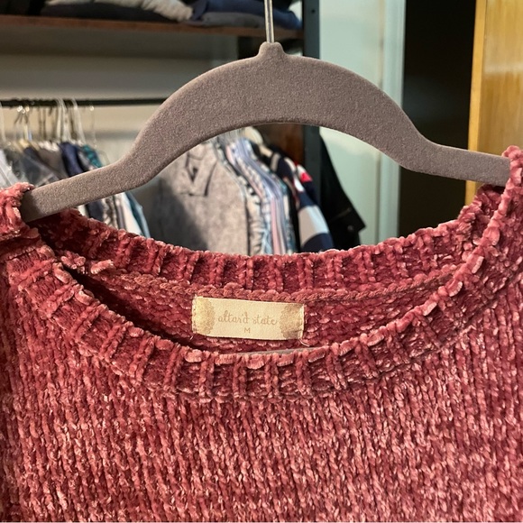 Altar’d State 💖 pink chenille sweater - Picture 2 of 4
